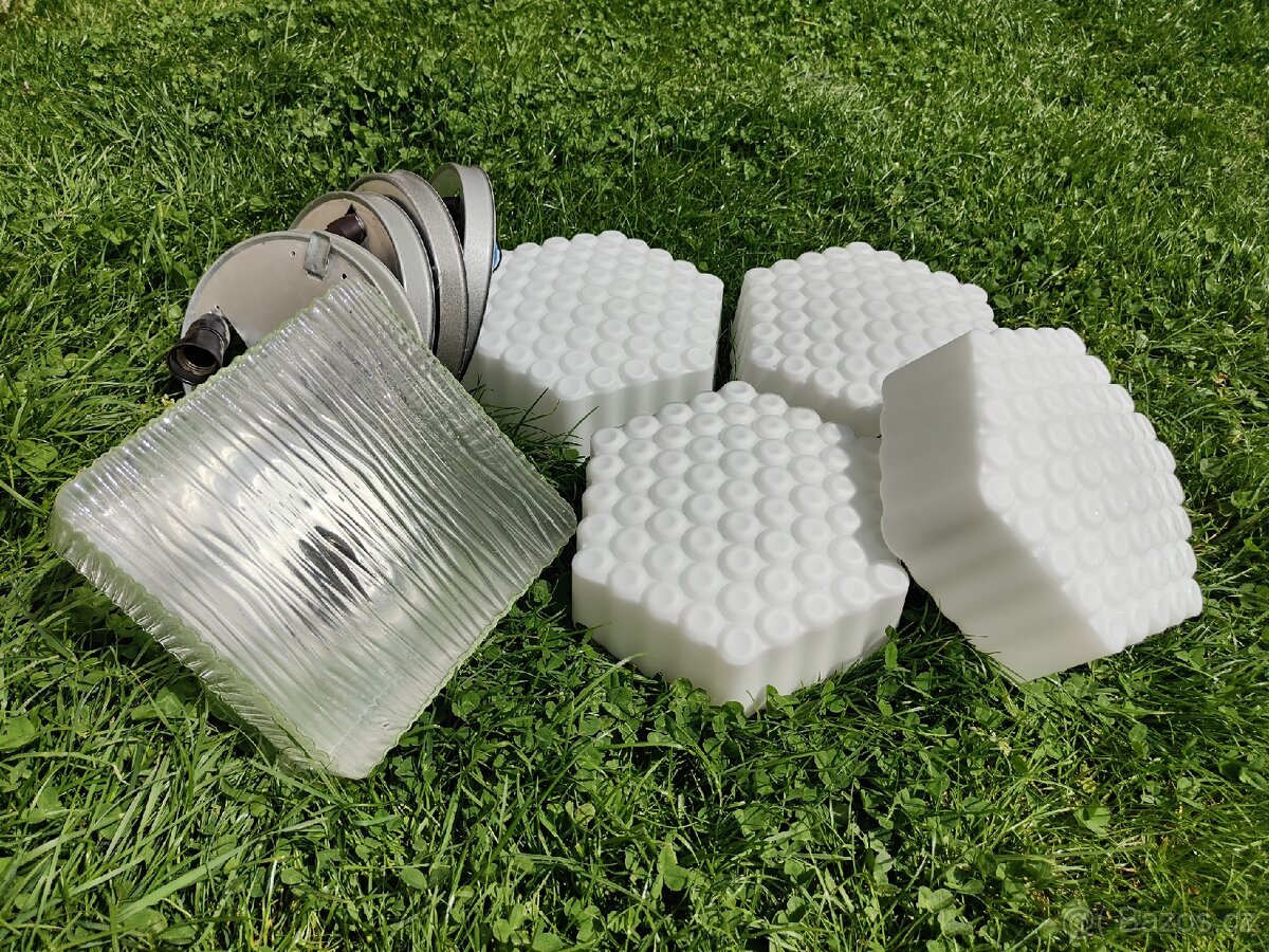 Ivan Jakeš 70 léta stropnice, světlo "včelí plástev" - 13