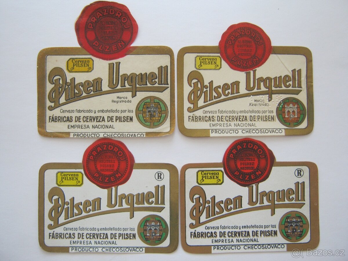 sbírka pivní etikety pivovar Prazdroj Plzeň 930ks - 13