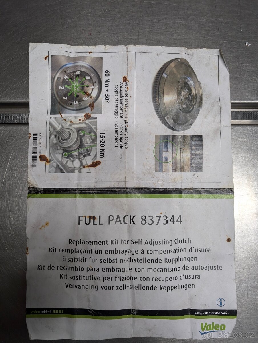 Spojkový set Valeo 837344 - 13