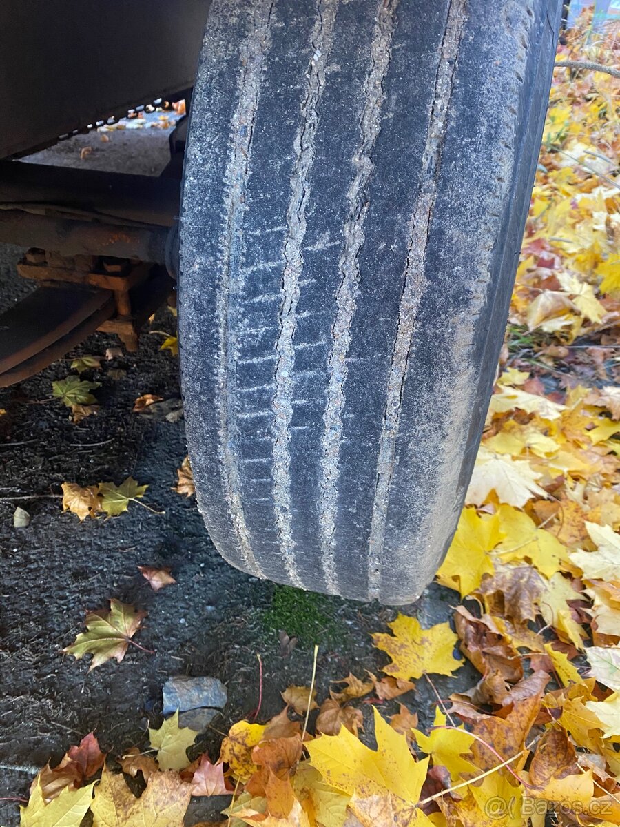 Podval tandem Fliegl + bagr Kubota 5700 kg - 13