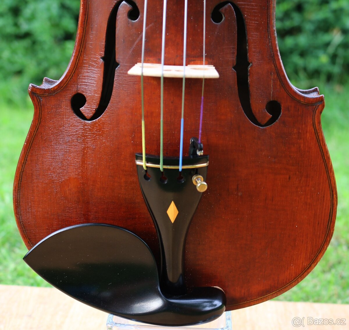 Starožitné ITALSKÉ housle z roku 1880 - 13
