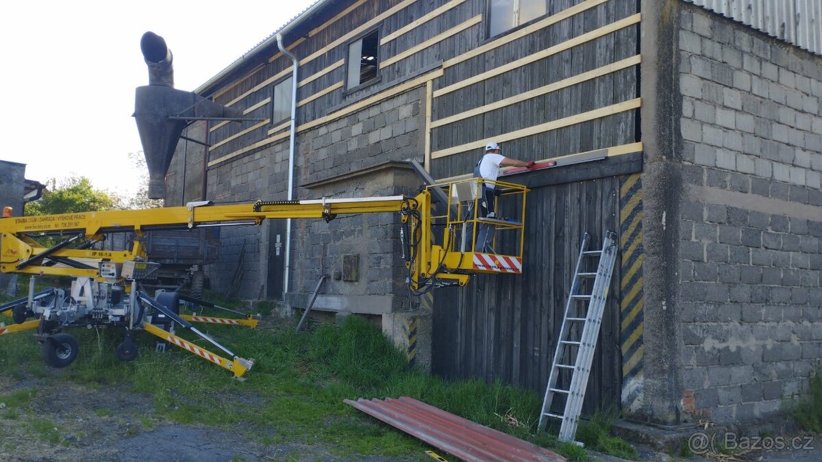 Pracovní přívěsná plošina INREKA – 19 m, vlastní pojezd, TOP - 13
