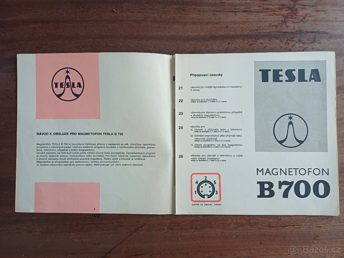 Návod k obsluze TESLA - 13