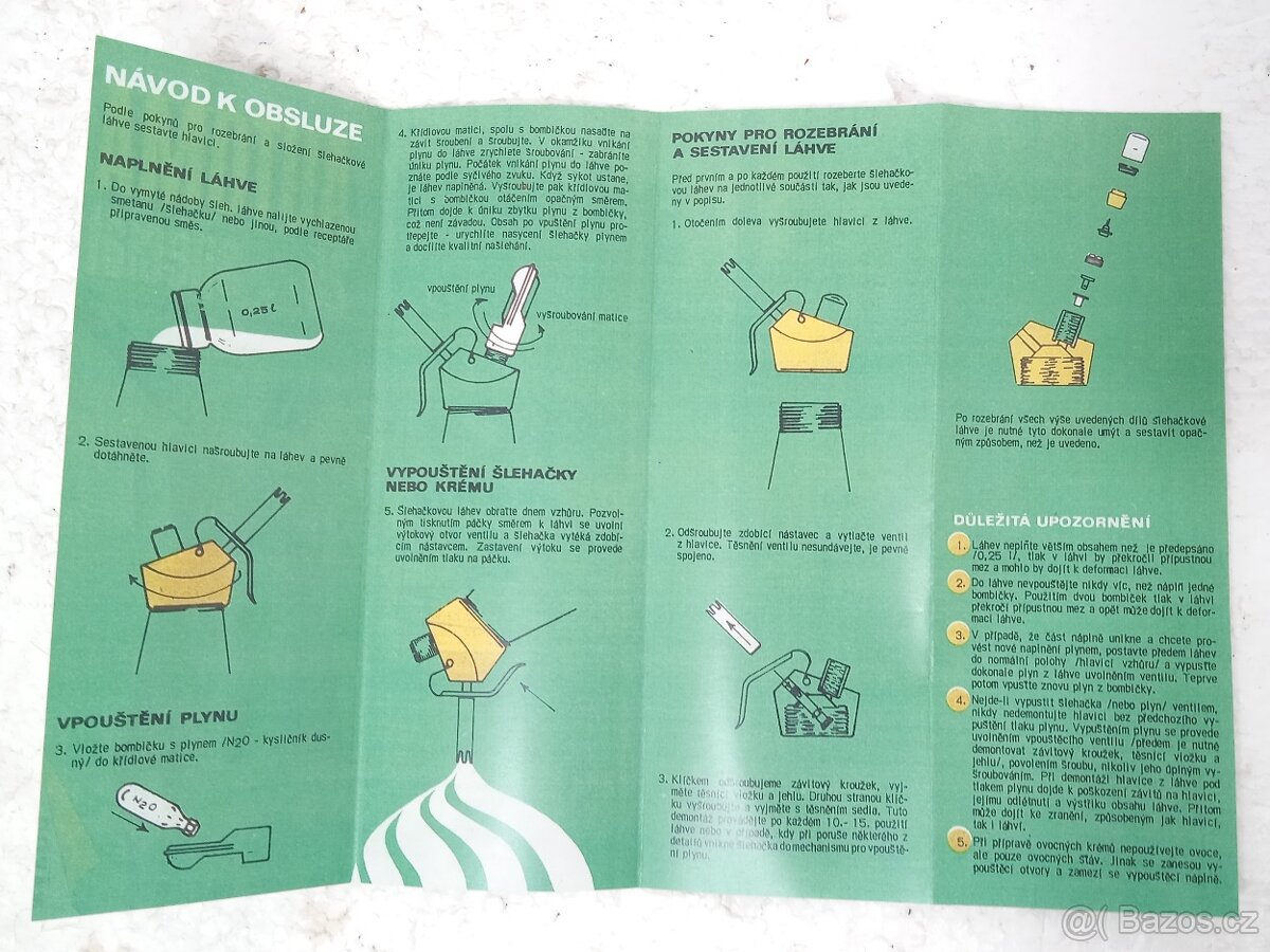 Automa-25 - Retro šlehačková láhev - 13