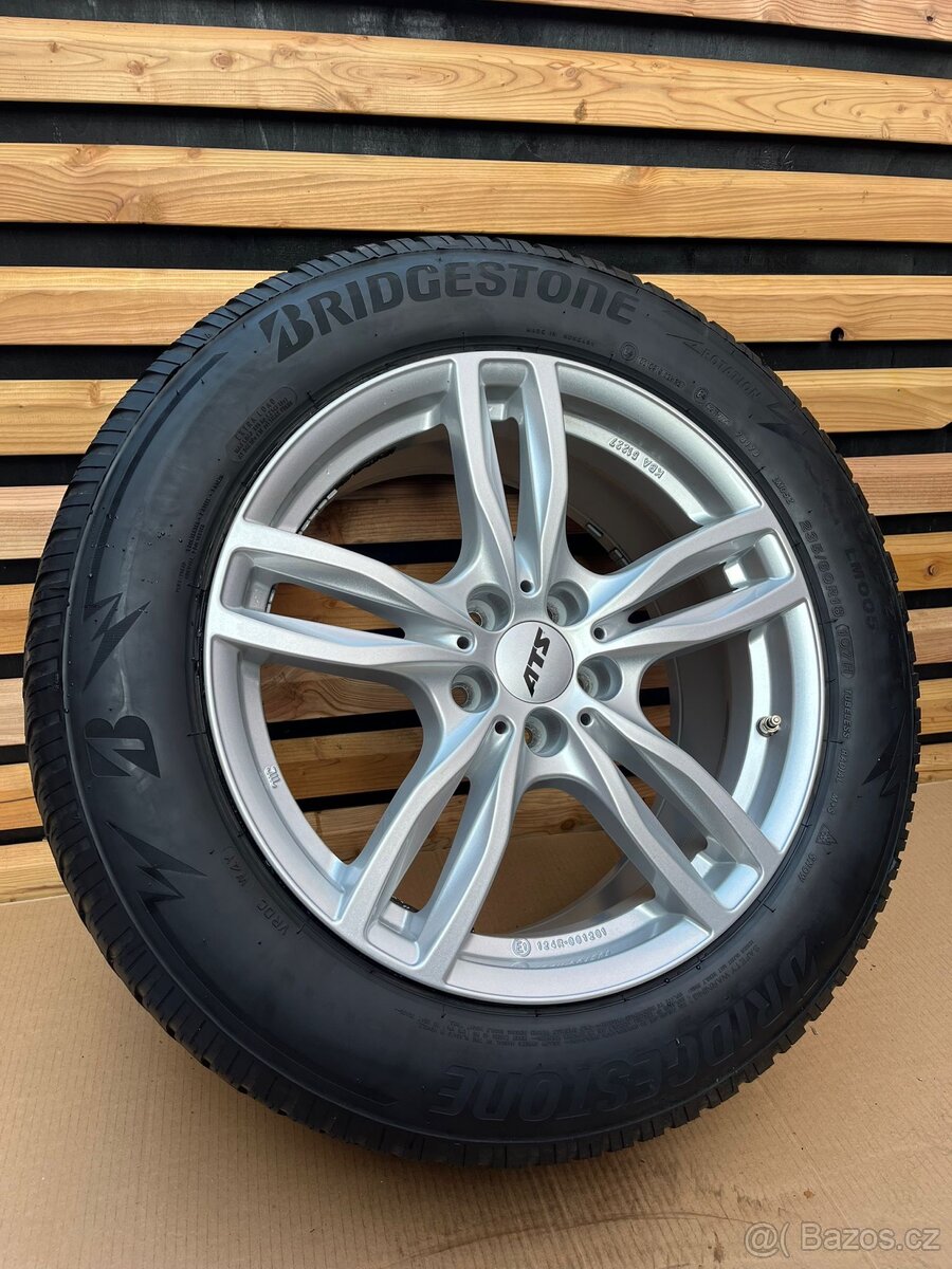 Alu kvalitní kola ATS s pneu Bridgestone R18 5x108❄️ - 13