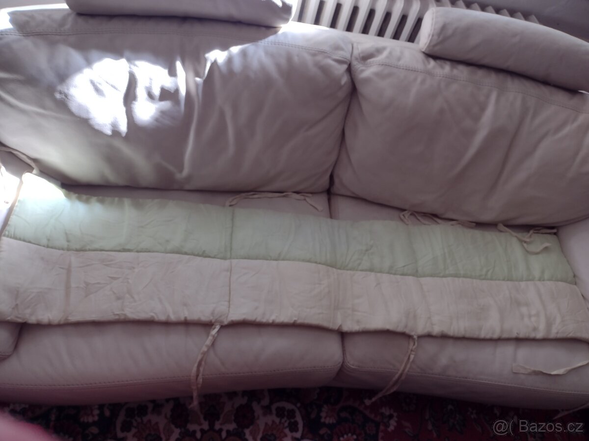 Postýlka, mantinel, nebesa, prostěradlo, povlečení - 13