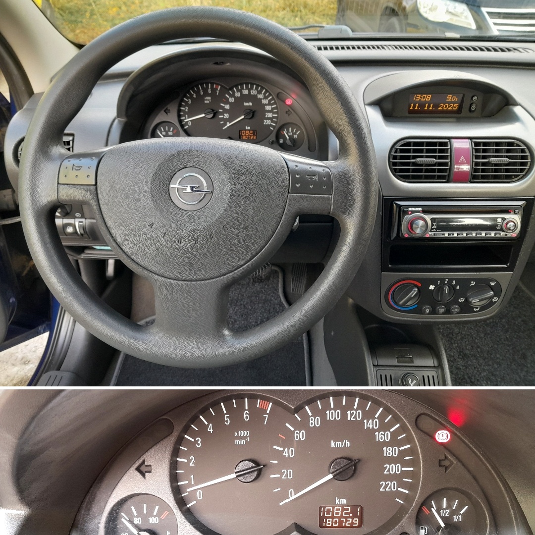 Opel Corsa C 1.2i 55kW rok 2003 naj.181tis. NOVÁ STK - 13