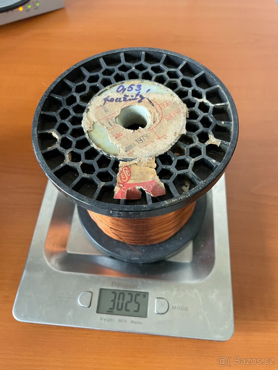 Cívky - Měděný drát - různé průměry (0,12 až 1,12 mm) - 13