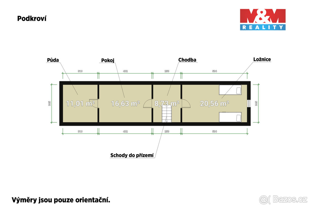 Prodej chalupy, 61 m², Blšany - Liběšovice - 13