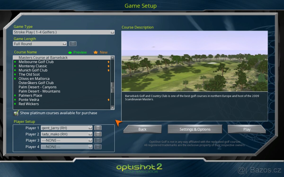 Domácí golfový simulátor - 13