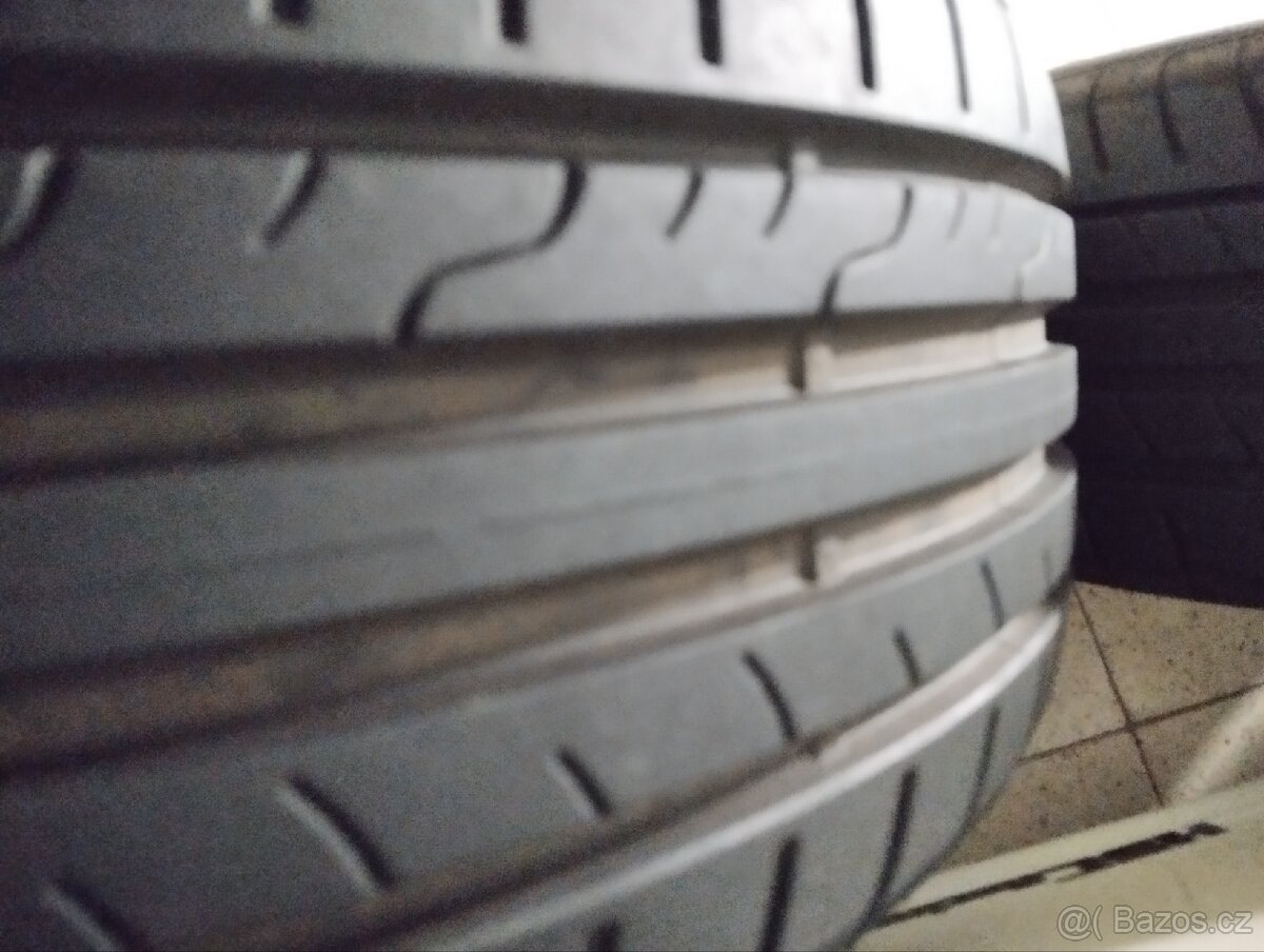 ALU 5x114,3 r16x7j ET 55, 205/55/16 Goodyear zánovní - 13