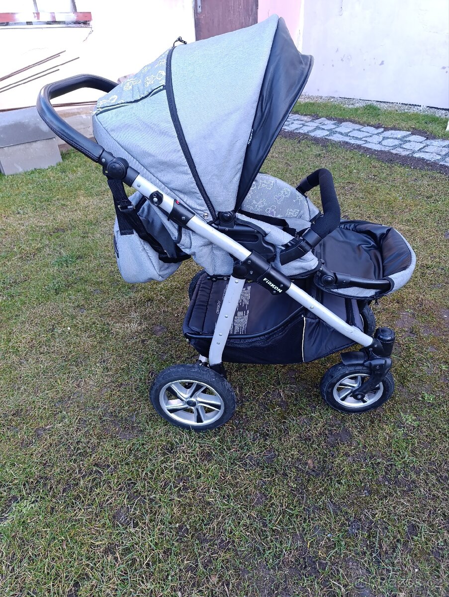 Prodám kočárek 3v1 v dobrém stavu. - 13