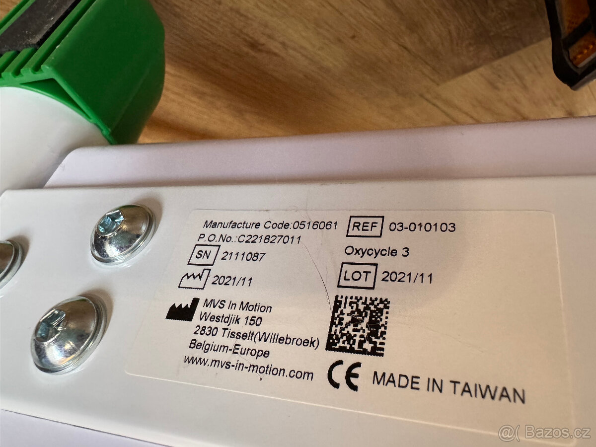 MoVeS Pedálové šlapadlo Oxycycle 3+ rehabilitační trenažér - 13