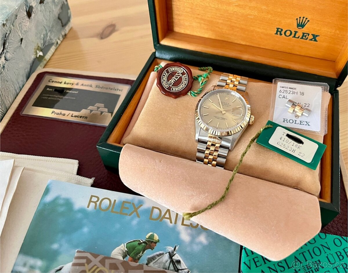 ♛ Rolex Datejust Bicolor 16233 FULL SET 🇨🇭 - 13