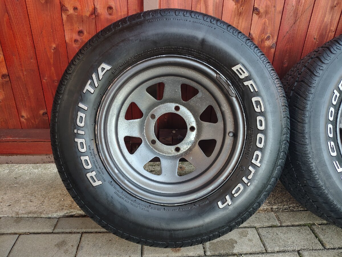 Mangels 7x15", 5x139,7 , 255/60R15 - 13