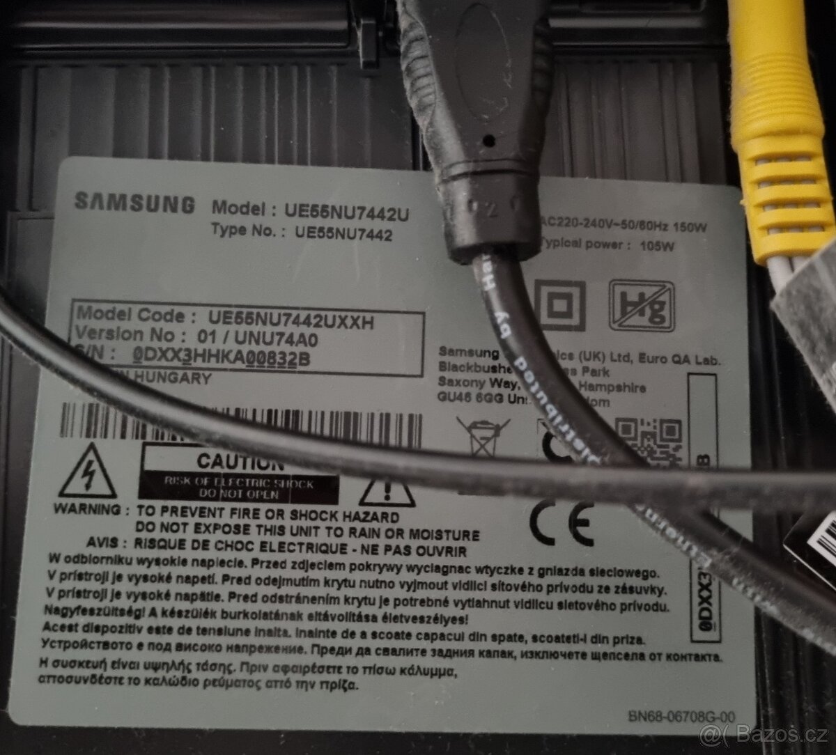 Držák Stojan TV Samsung 55" - 13
