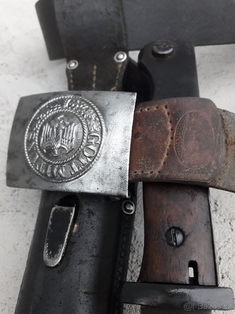 Prodam opasek Wehrmacht a bodak Elite Diamant Original - 13