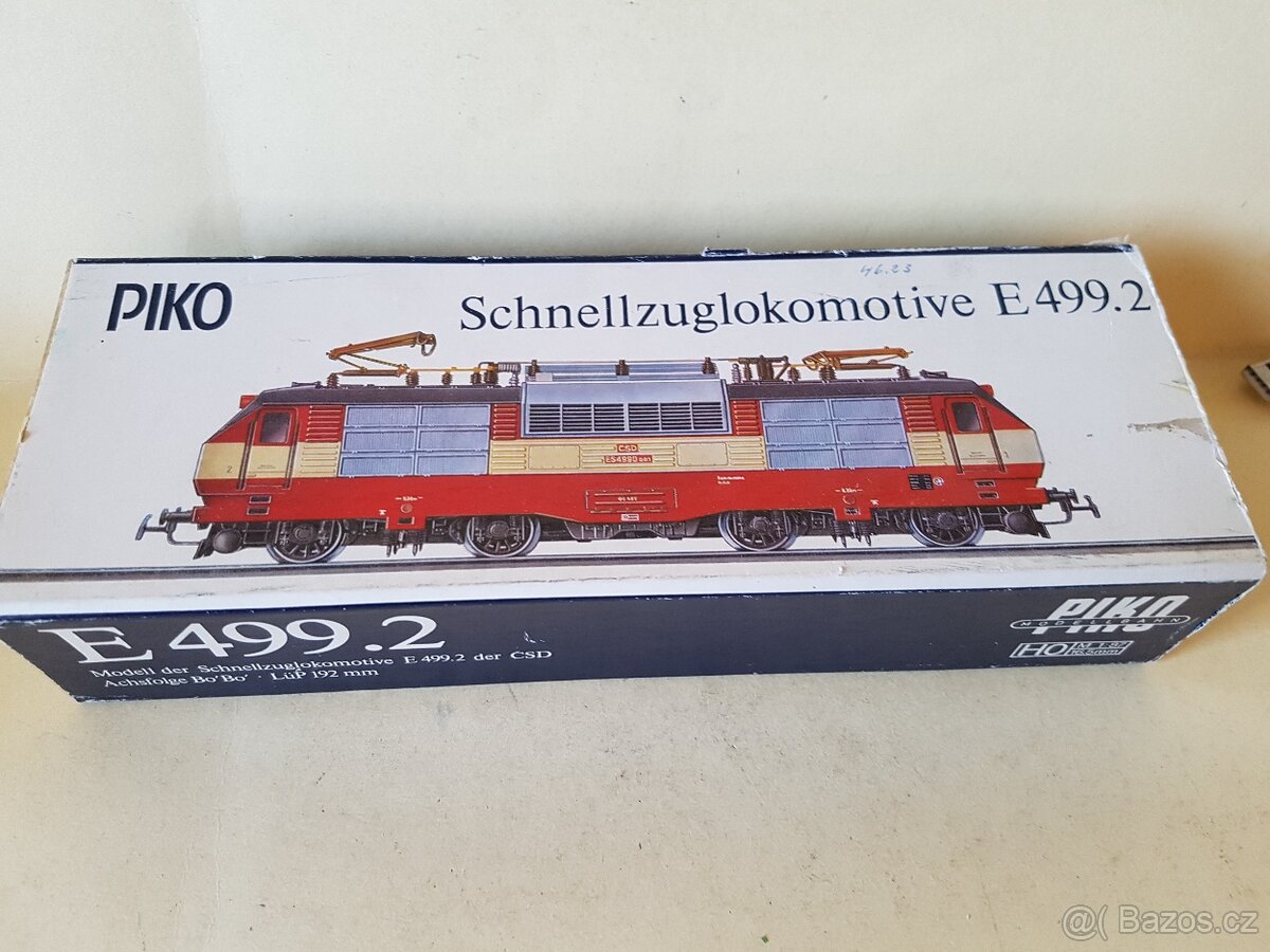LOKOMOTIVA E499 - ČSD - PIKO H0-1:87 - 13