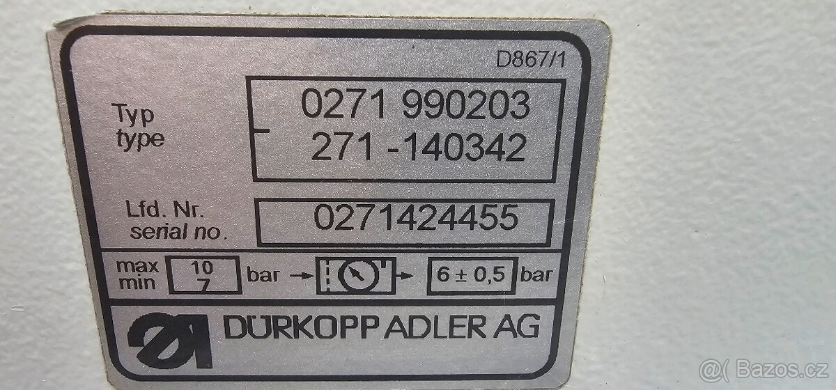 Šicí stroj DÜRKOPP ADLER 271 - 13