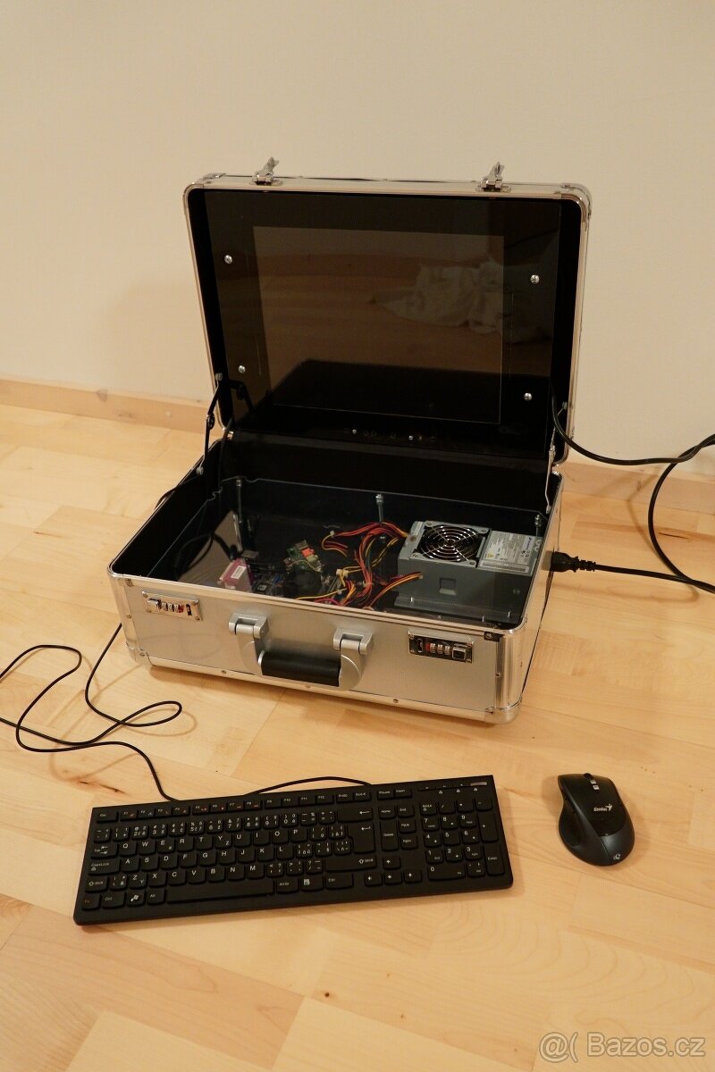 Přenosný stolní počítač v kufru + WinXP + Mercedes STAR diag - 13