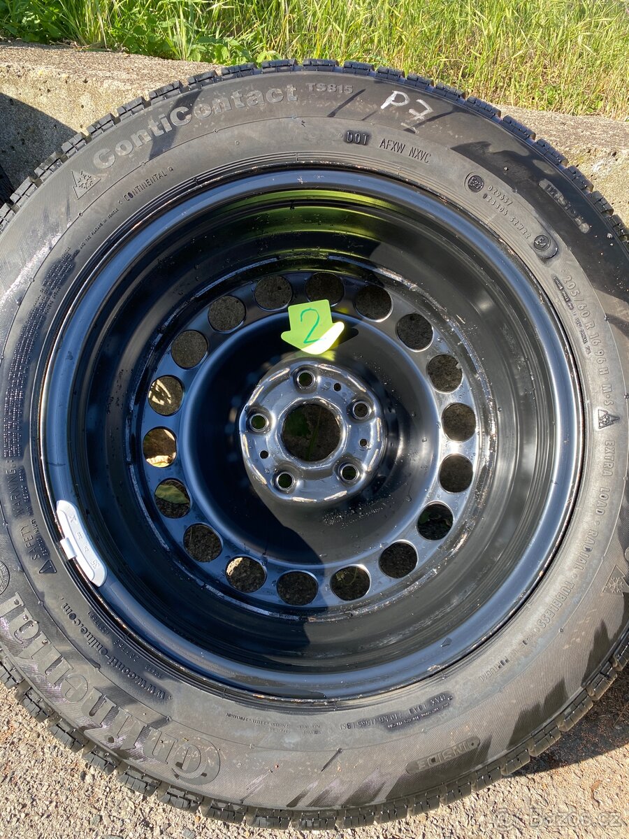 Sharan/Alhambra – originál R16 + ZÁNOVNÍ celoroční Conti - 13