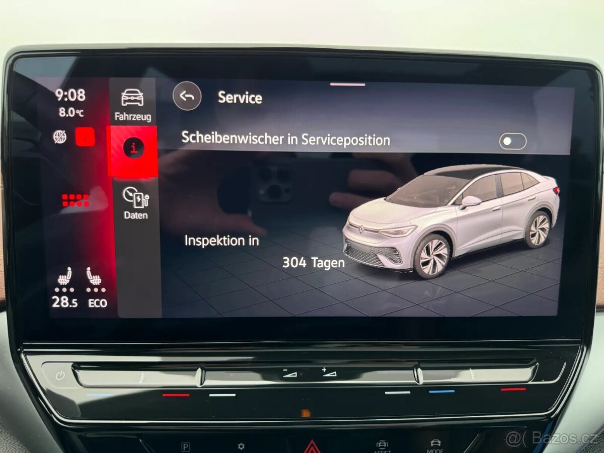 Volkswagen ID.5 elektro 150kw/matrix/kamera/tepelko/tažné - 13