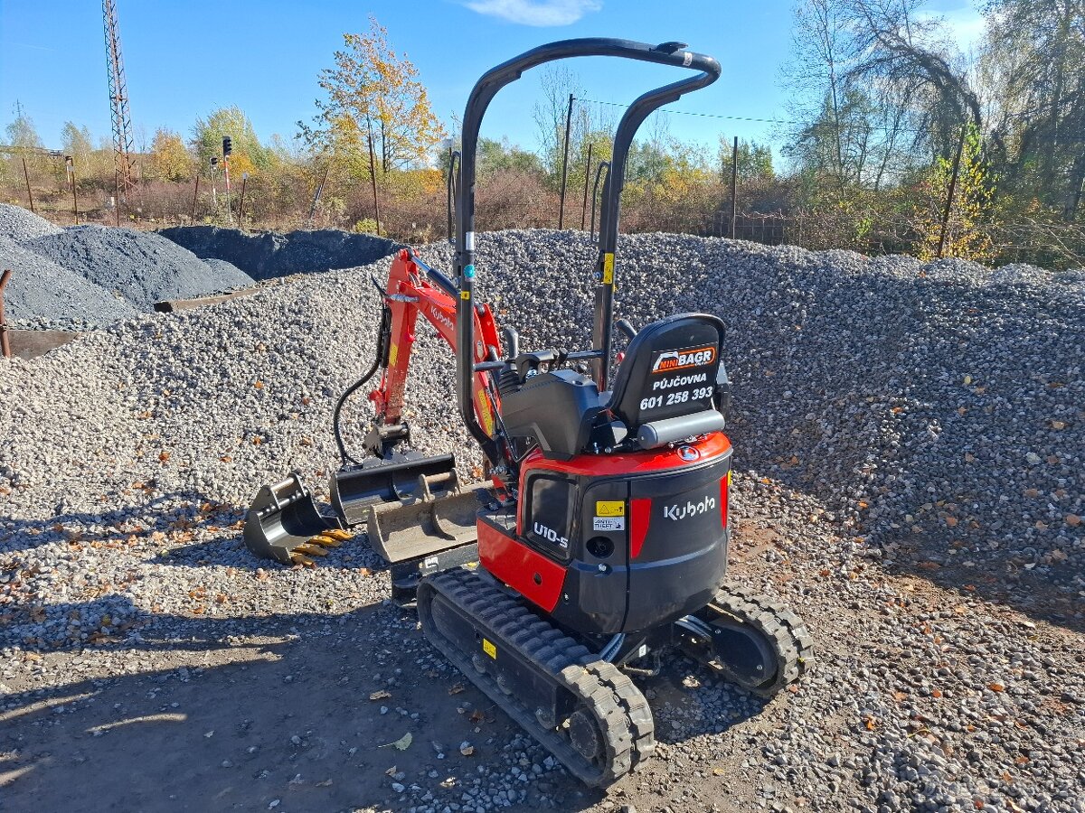 Půjčovna-pronájem dumperu, minibagru ,hutnící techniky. - 13