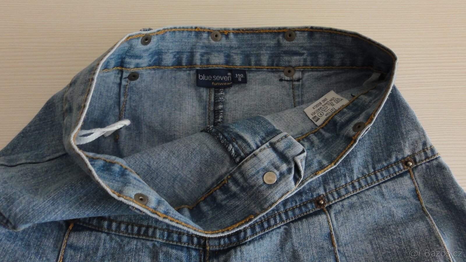 Riflová sukně vel. 134 a 140 - 13