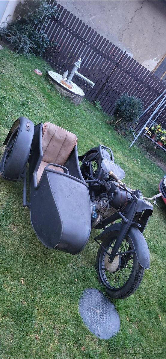 Dkw nz 500 Sidecar gelande stoye - 13