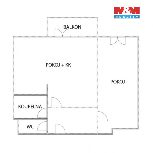 Prodej bytu 2+kk, 56 m², Teplice, ul. Jana Koziny - 13