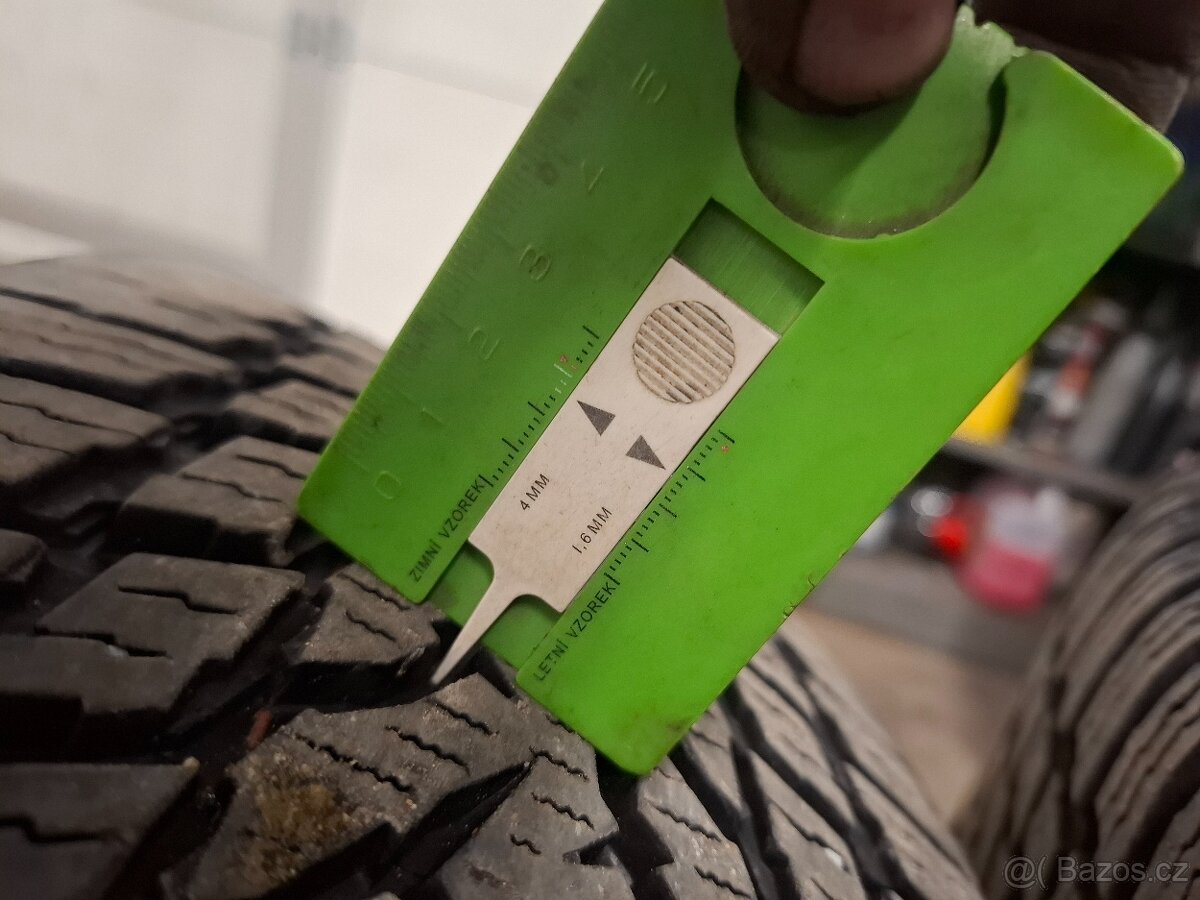 prodám zimní sadu kol 225/55 R17 5x112 6,5mm - 13