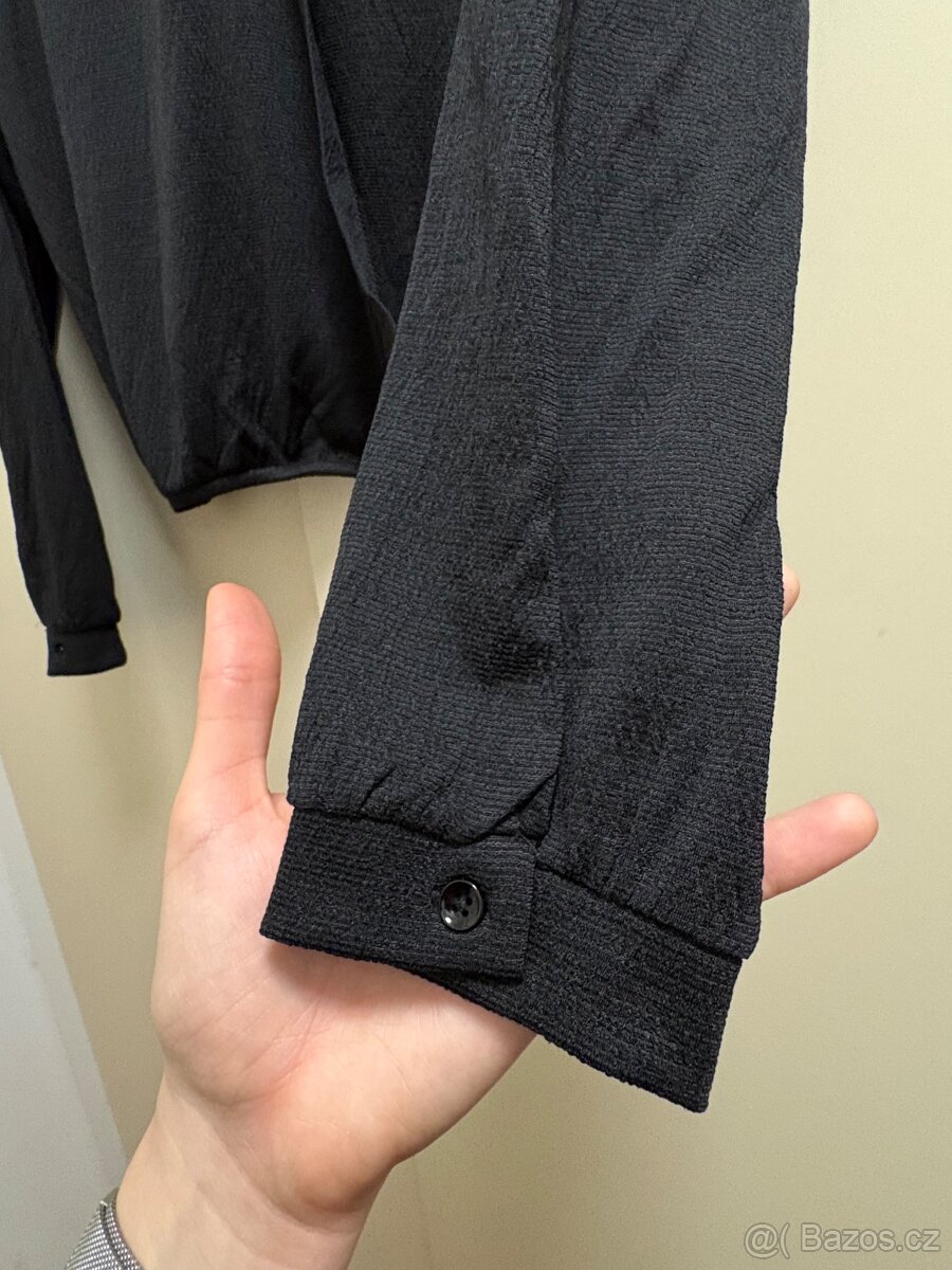 Fialová a černá halenka - 13