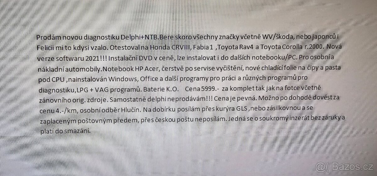 Notebook Acer + příslušenství - 13