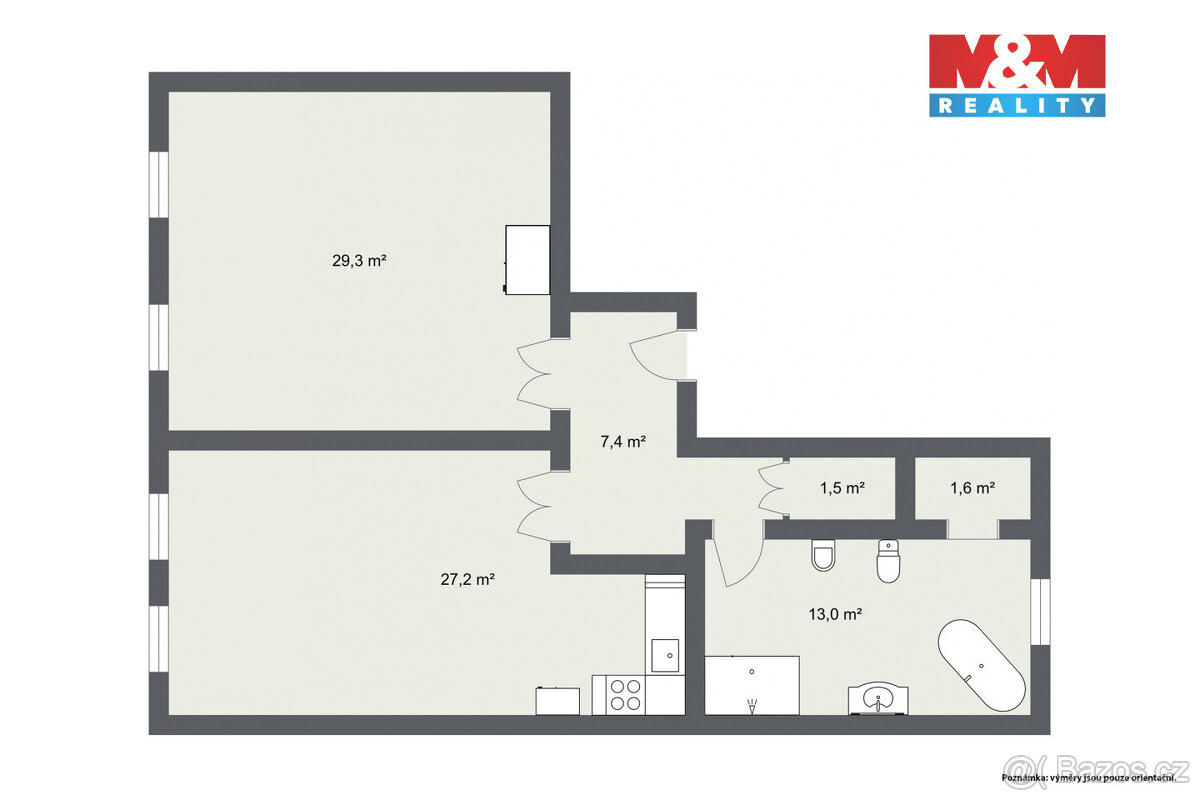 Prodej bytu 2+kk, 80 m², Karlovy Vary, ul. Svahová - 13