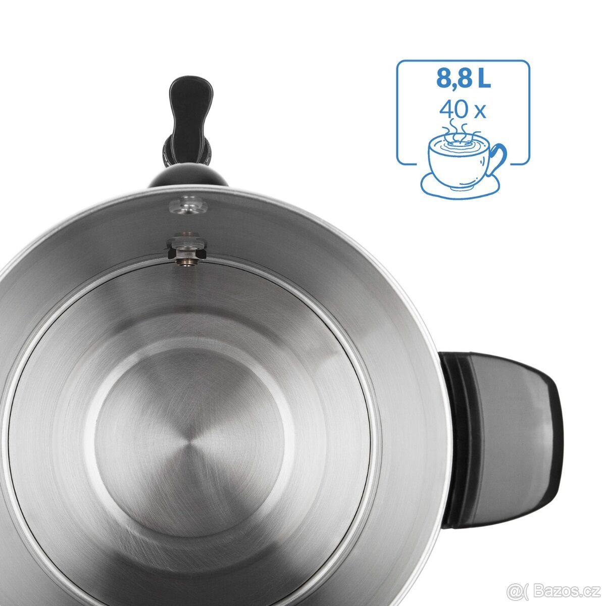 Várnice na svařák, ohřívač nápojů 8,8l nerez - 13