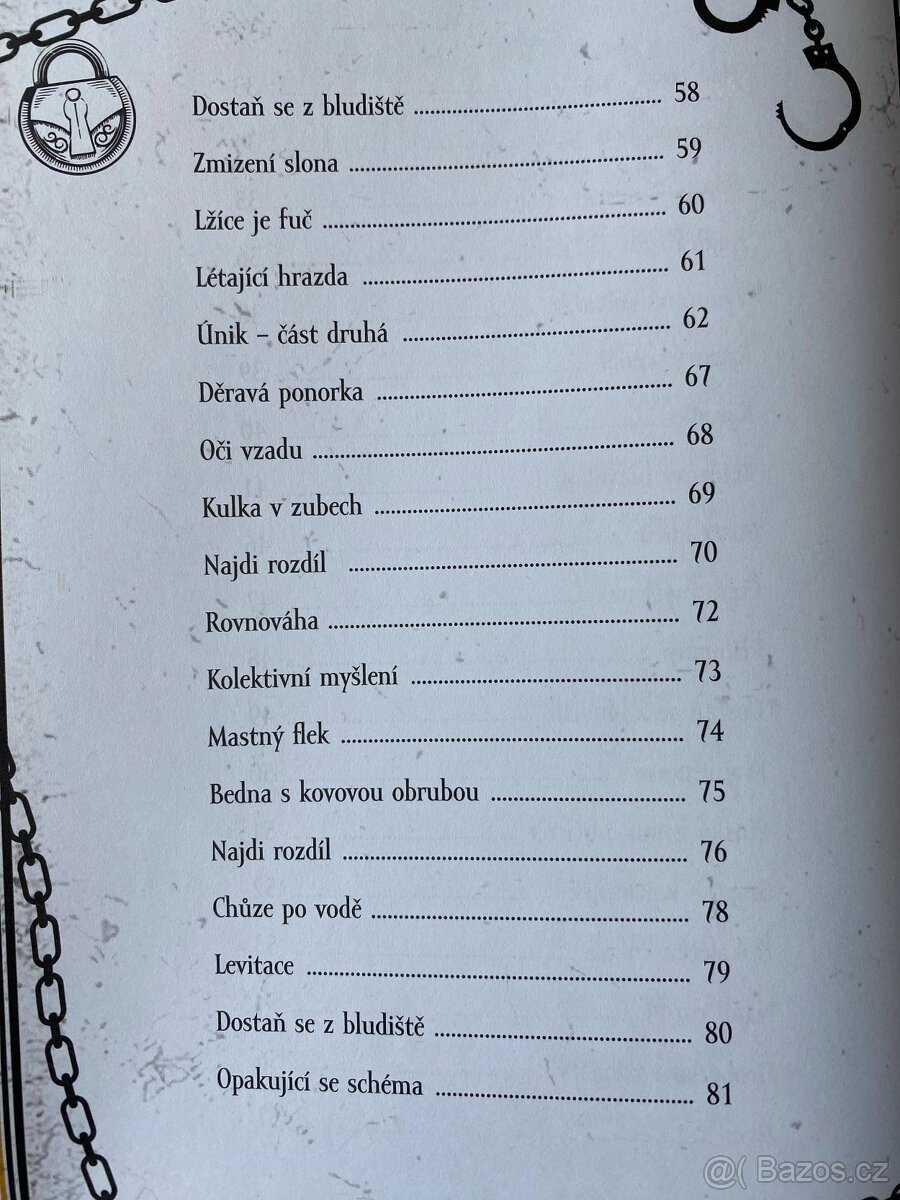 Nová kniha Houdiniho kouzelnické hlavolamy - 13