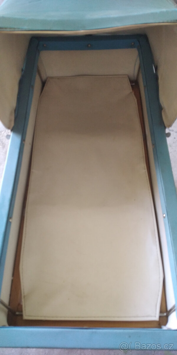 Starožitný kočár, retro kočárek; Stegner;sporták;pro panenky - 13