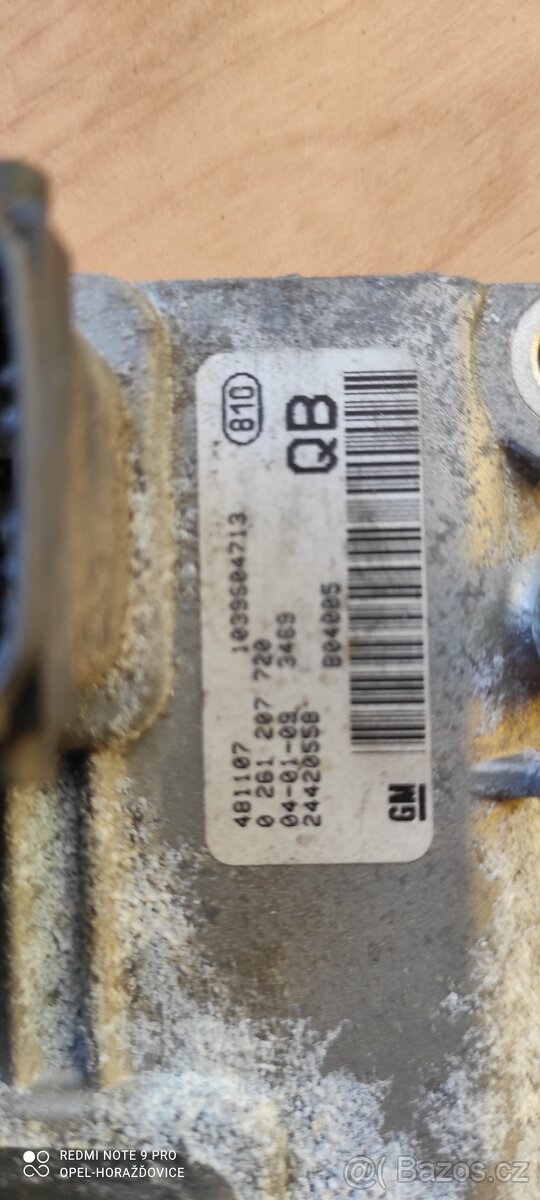 Vypsané díly z Opel Corsa C - 13