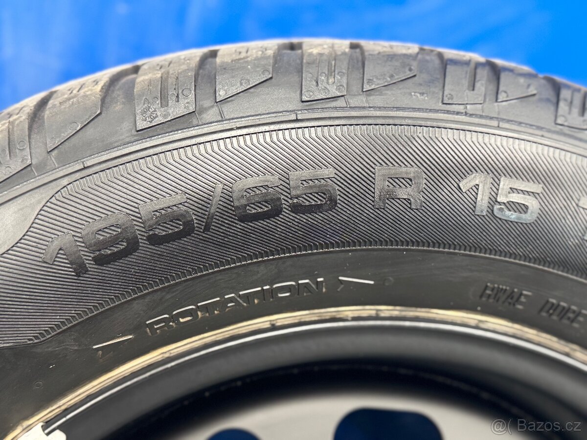 Plechové disky + pneu - 13