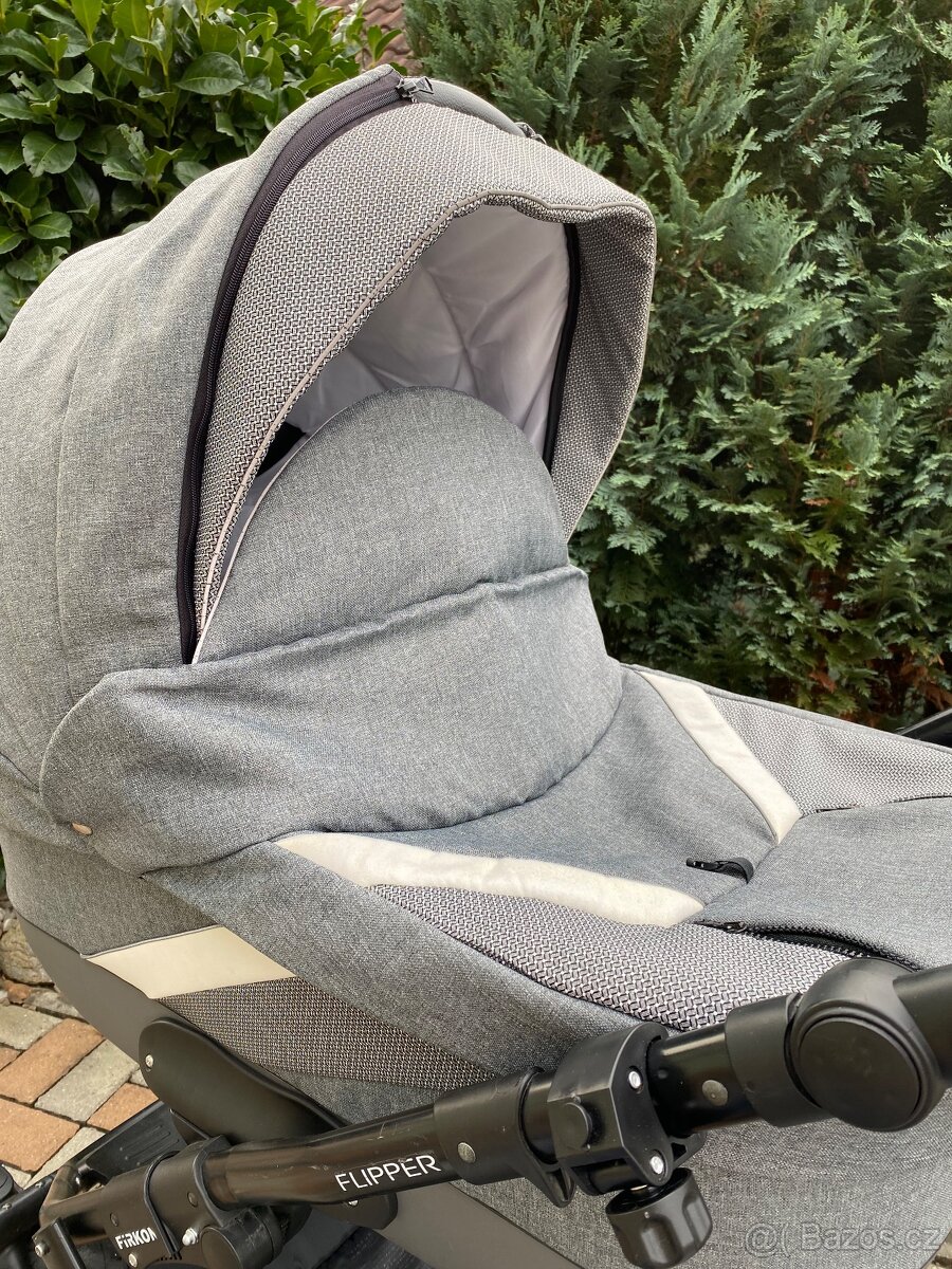 Kočárek Firkon Flipper 3 v 1+autosedačka - 13