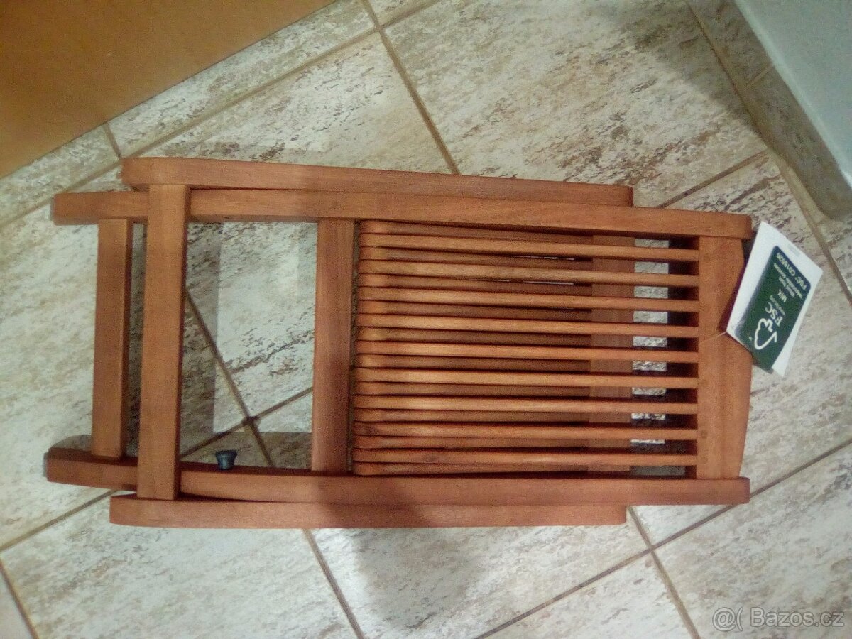 Dřevěné křeslo dětské skládací - 13