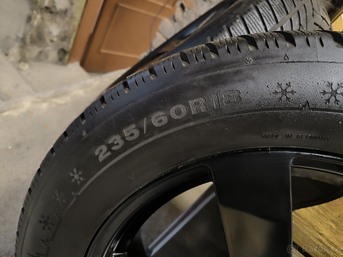 Alu kola MB GLC, Audi 5x112 r18 DEZENT,zim.pneu7m235/60/18 - 13