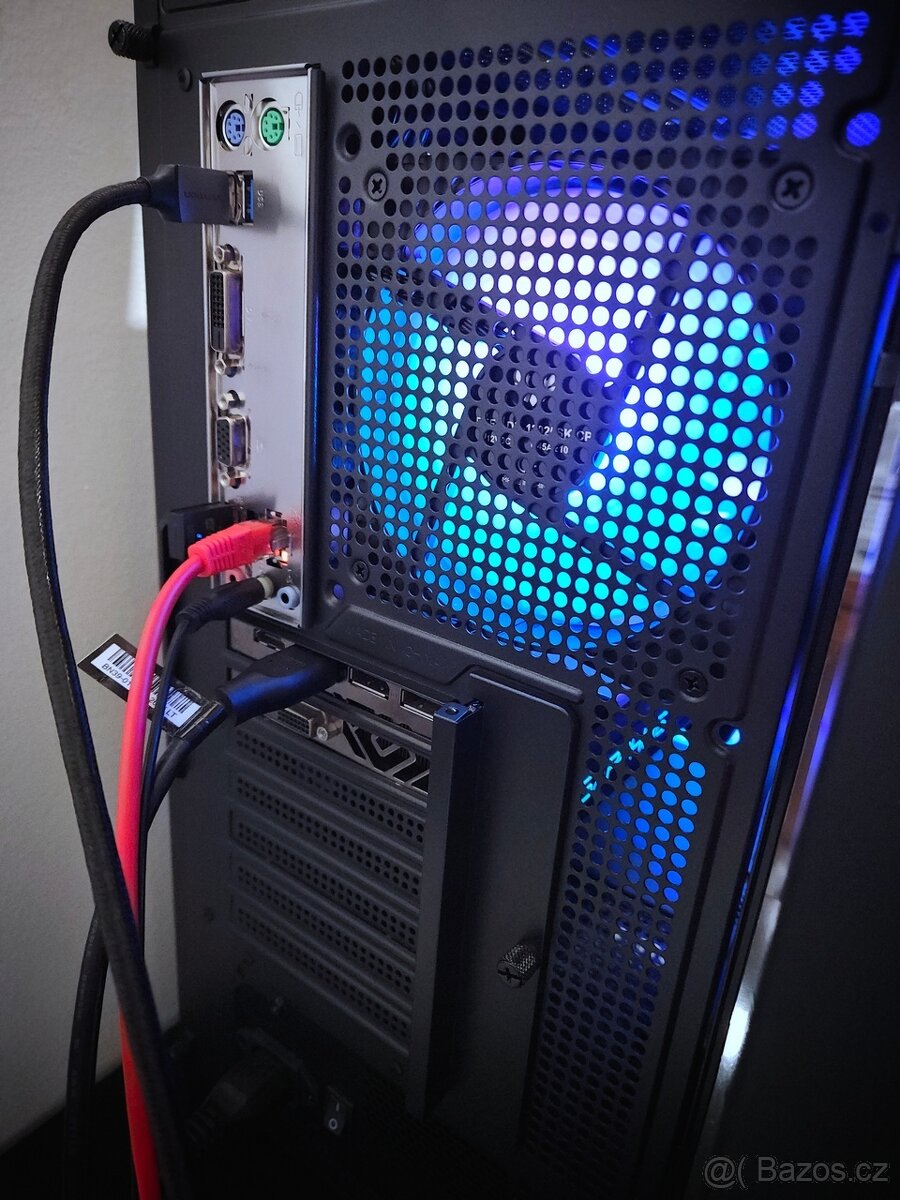 Herní PC Core i5|RX580|16GB RAM|1TB SSD|ARGB|WiFi+BT - 13