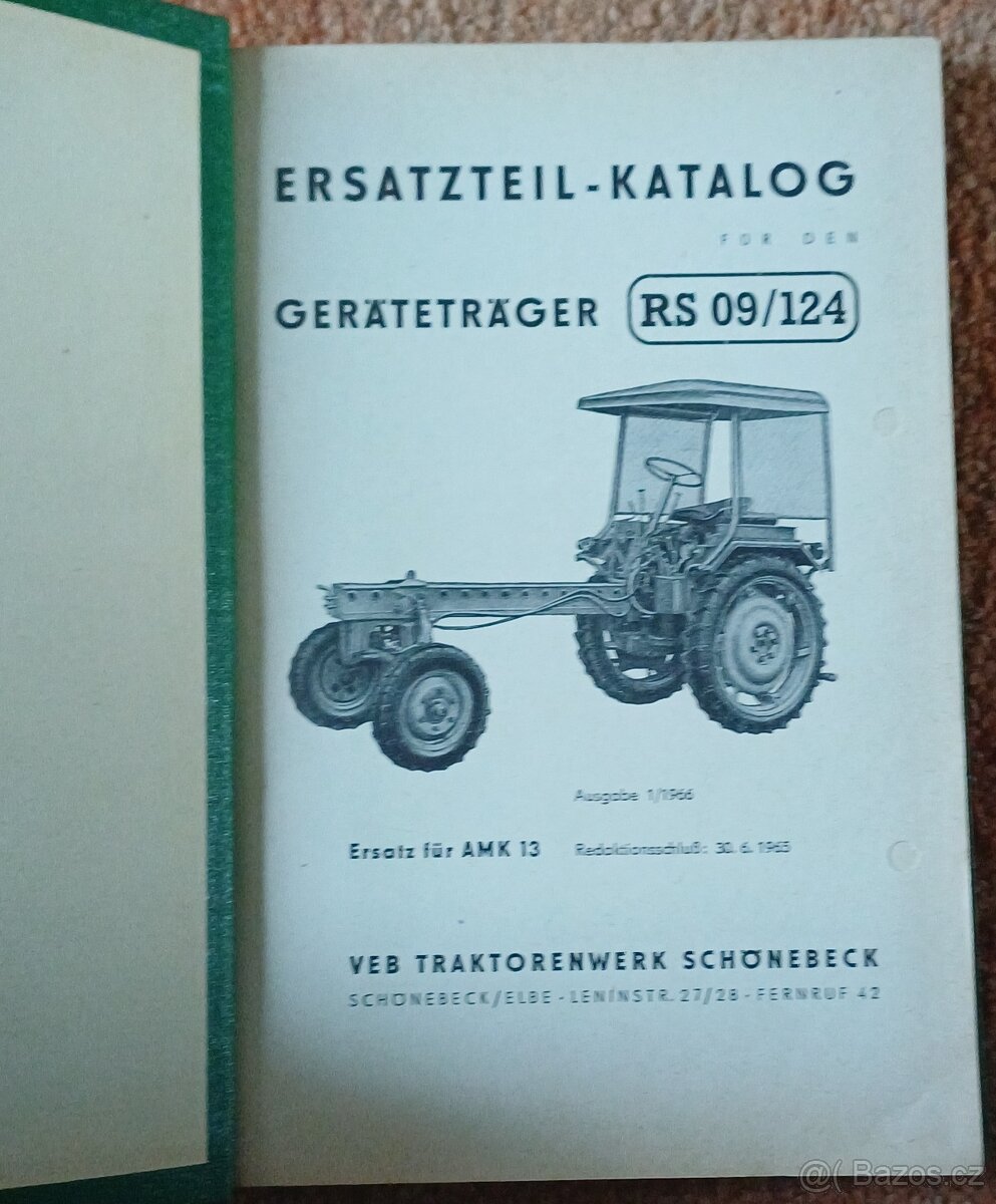 Prodám katalogy o zemědělských strojích - 13