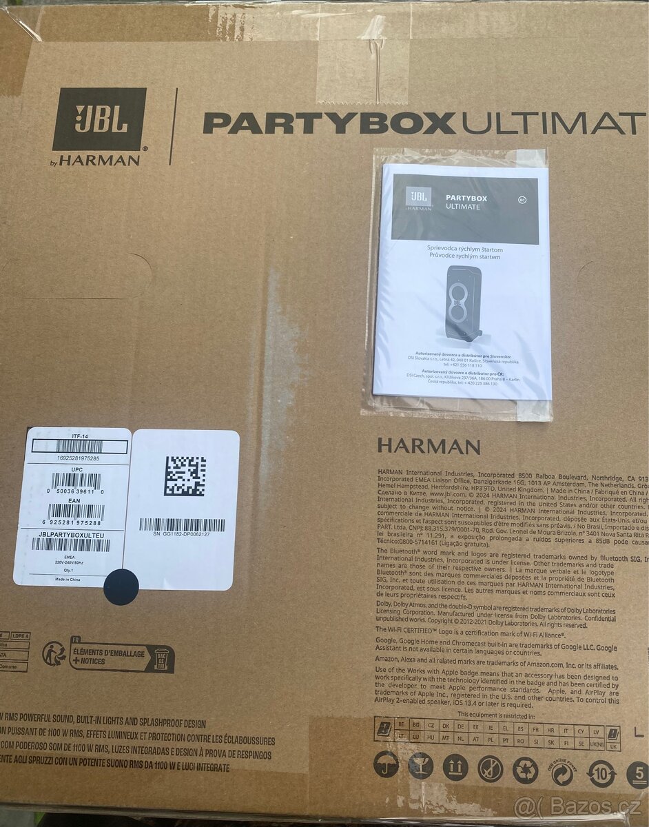 JBL Partybox Ultimate, černá - 13