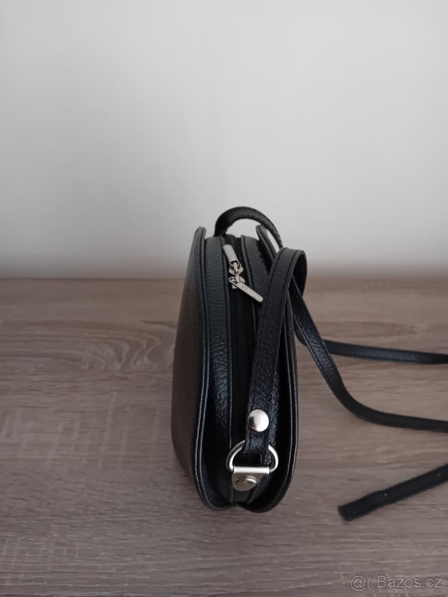 Genuine Leather dámská malá kabelka kožená - 13