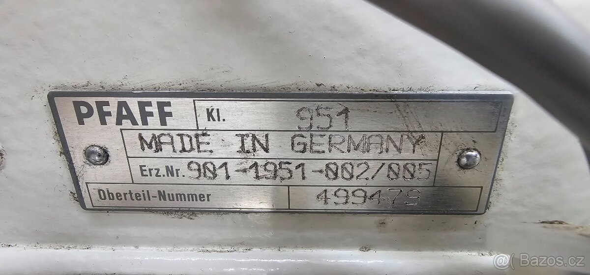 šicí stroj PFAFF 951 - 13