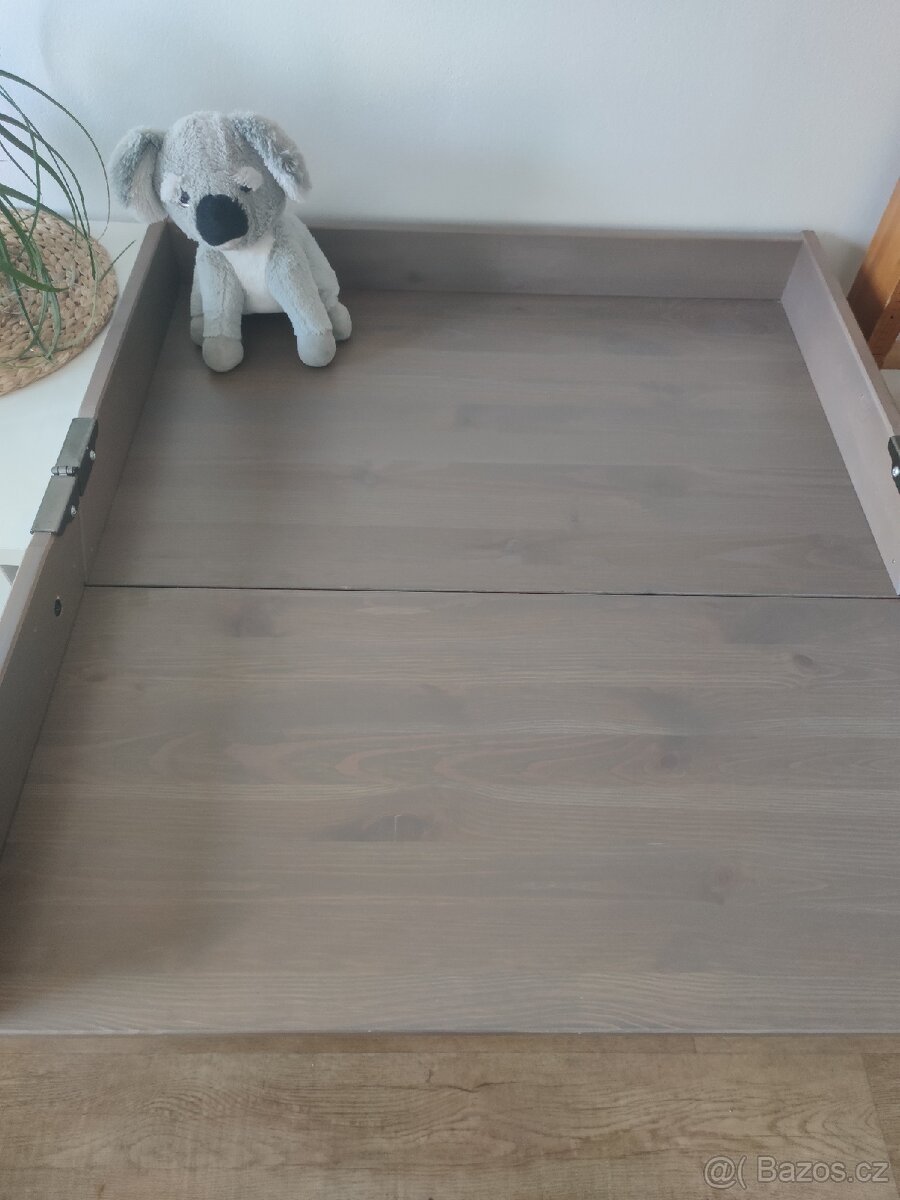 Dětská postýlka a přebalovací pult SUNDVIK IKEA - 13