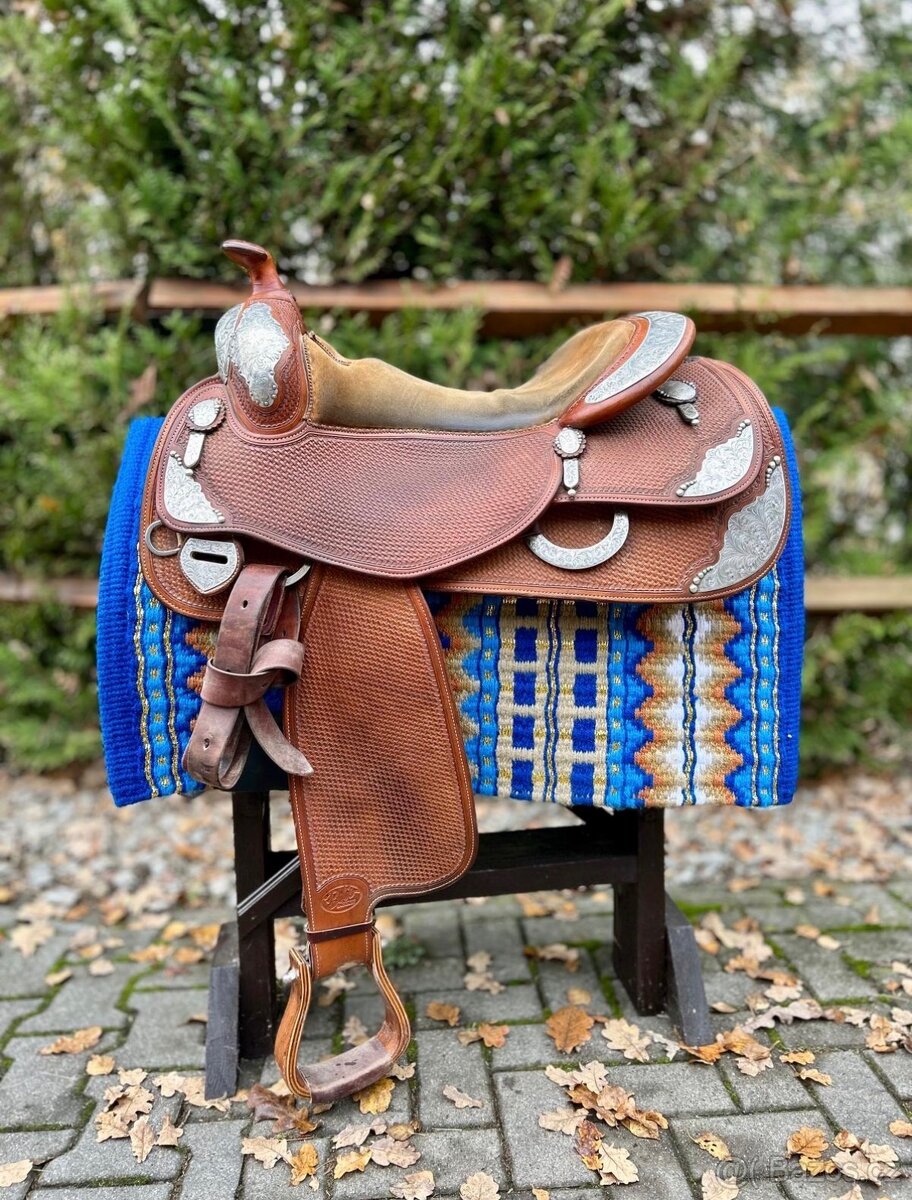 Westernové sedlo Bob’s Custom Saddle | 16” | Reining - 13