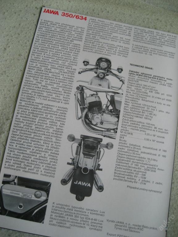 Jawa 350/634 Pitavalka/ 640 Retro - 13